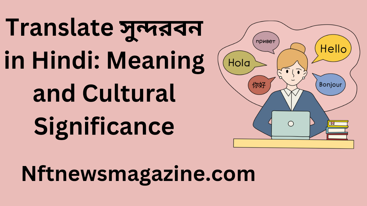 translate সুন্দরবন in hindi